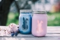 Preview: Mason Jar Shabby Chic weiss