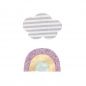 Preview: Haarspangen Regenbogen & Wolke 2er Set