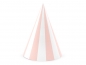 Preview: Partyhut gestreift rosa/weiss