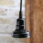 Preview: Lampen-Set für Mason Jar, schwarz
