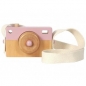 Preview: Holz-Camera rosa