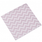 Preview: Papierservietten Chevron rosa