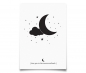 Preview: Postkarte Love you to the moon & back