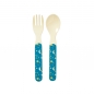 Preview: Rice Kinderbesteck Universum blau