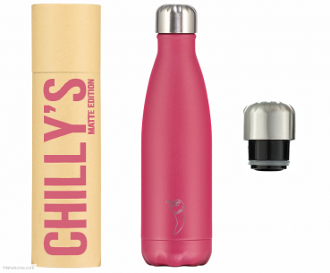 Chilly's Flasche matt pink 500 ml