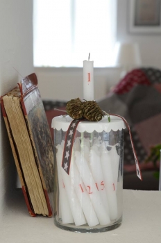 Kerzenhalter aus Glas