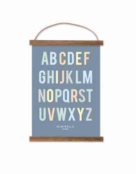 Poster ABC anthrazit