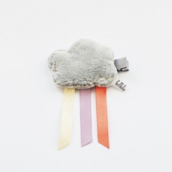 Kids-Haarspange Wolke m. Schleifen