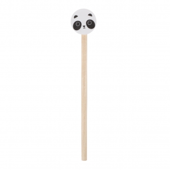 Bleistift mit Panda-Radiergummi