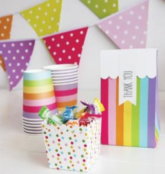 Preview: Girlande Regenbogen