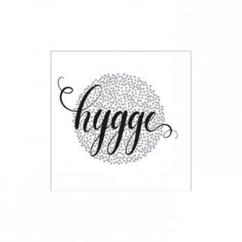 Papierservietten Hygge gepunktet