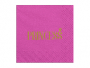 Papierservietten Princess pink