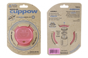 Cuppow Trinkdeckel pink regular