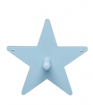 Haken Stern, hellblau