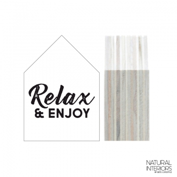 Holzschild Relax M