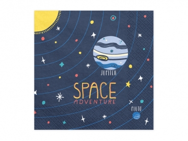 Papierservietten Space Party