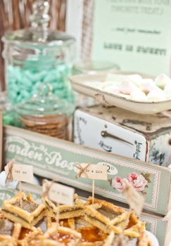 Deko für Candy Bar mieten 