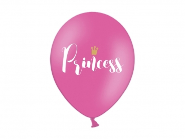 Luftballons Princess 5er Set pink