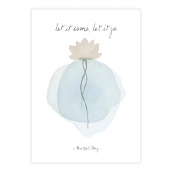 Postkarte Lotus