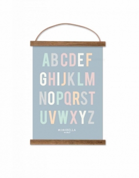 Poster ABC pastell