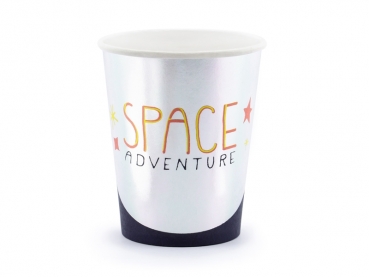 Pappbecher Space Party 6er Set