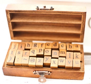 Stempel Alphabet, div. Modelle
