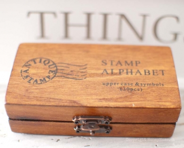 Preview: Stempel Alphabet, div. Modelle