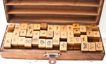 Stempel Alphabet, div. Modelle