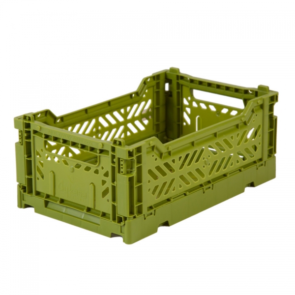 Faltbarer Korb mini olive