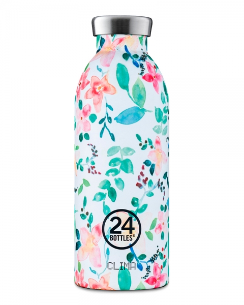 24Bottles Thermosflasche m. Blumen 500 ml