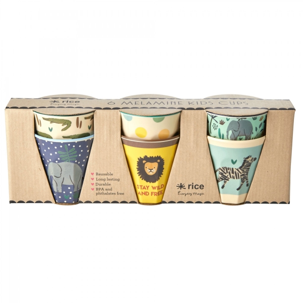 Rice Becher 6er Set Urwald mint