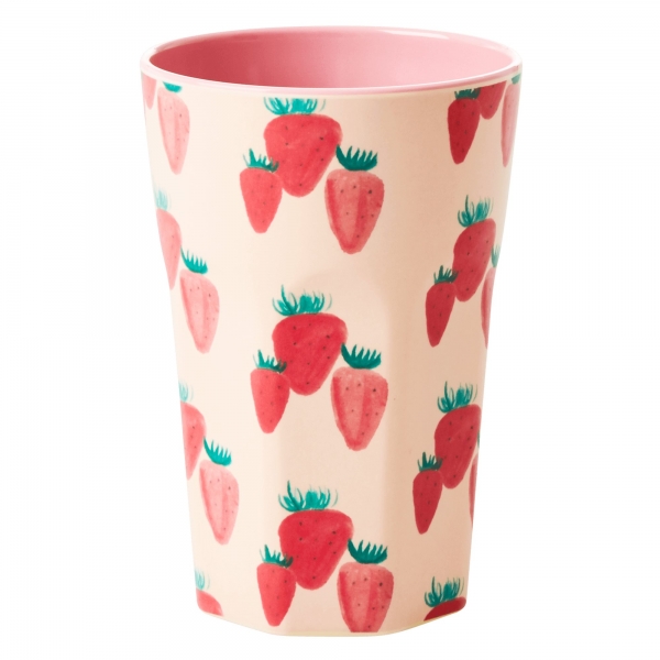 Rice Becher gross mit Erdbeeren