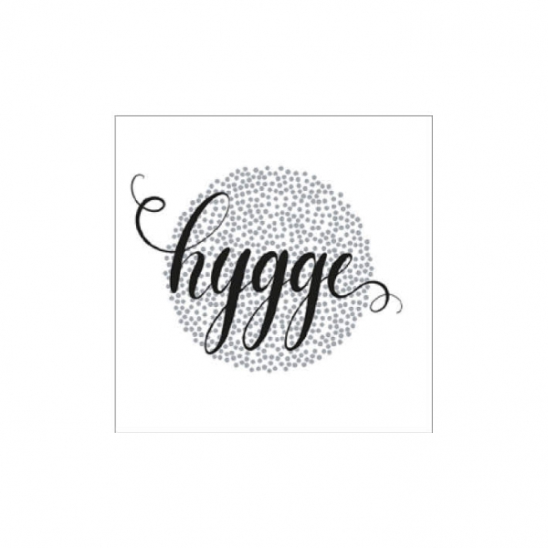 Papierservietten Hygge gepunktet