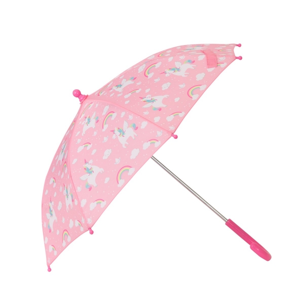 Regenschirm mit Einhorn-Print