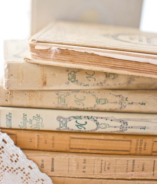 Alte Bücher 5er Set mieten