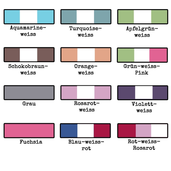 Bakers Twine Farben
