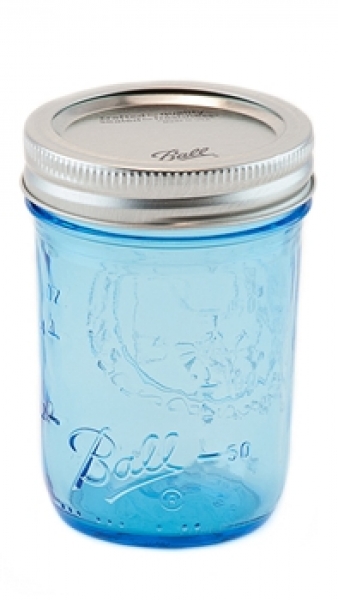 Ball Mason Jar klein blau
