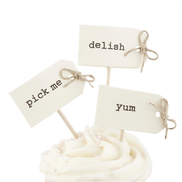 Cupcake Toppers, 12er Set