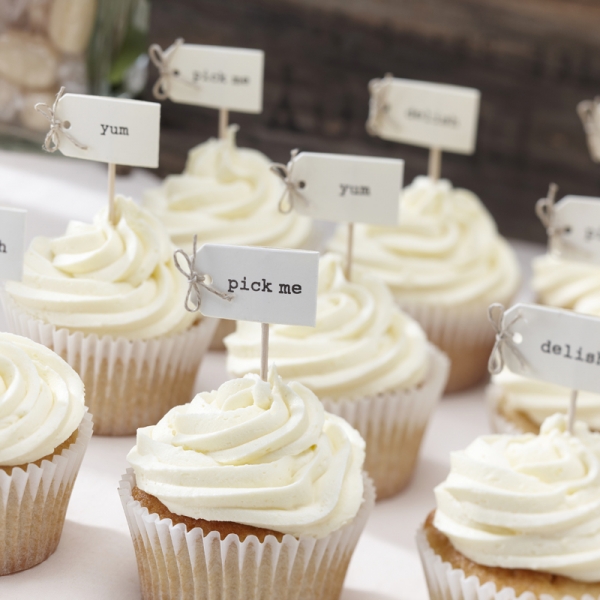 Cupcake Toppers, 12er Set