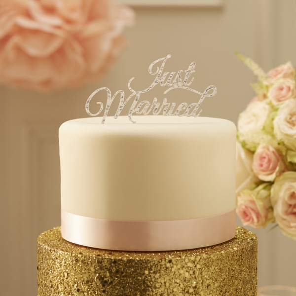 Deko für Hochzeitstorte