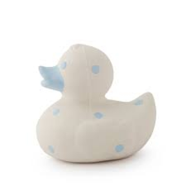 Elvis the Duck blue dots