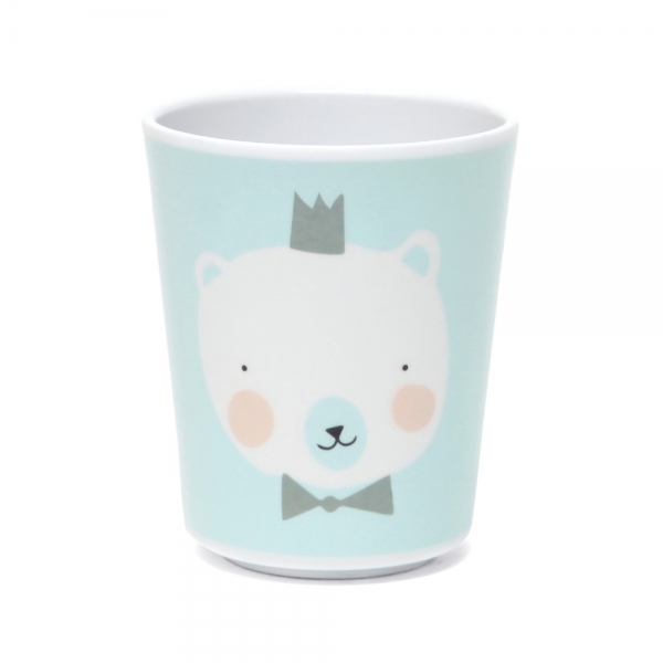Kinderbecher mit Bären mint