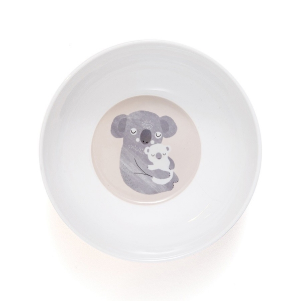 Kinderschale mit Koala hellrosa