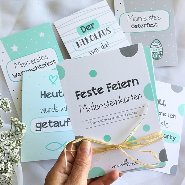 Mini Meilensteinkarten