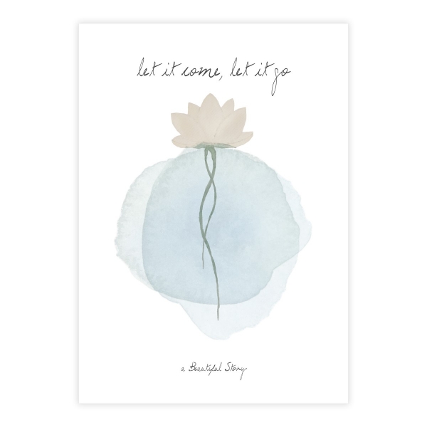 Postkarte Lotus