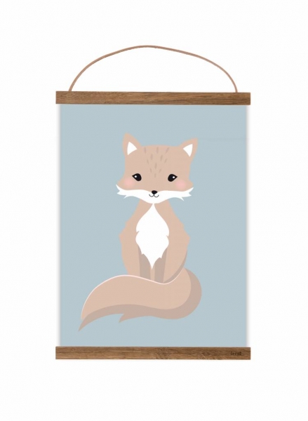 Poster kleiner Fuchsjunge
