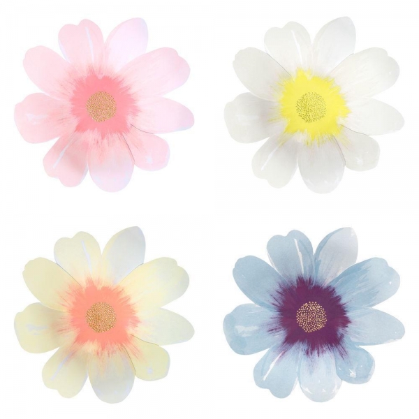 Pappteller Flower Garden L
