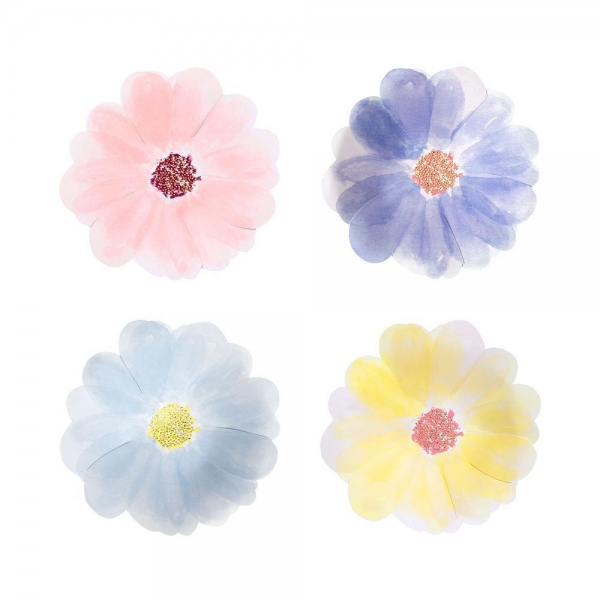 Pappteller Flower Garden S