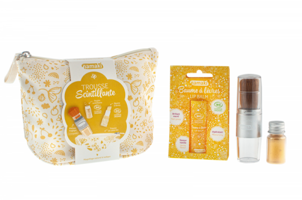 NAMAKI Trousse mit 3 Produkten gold